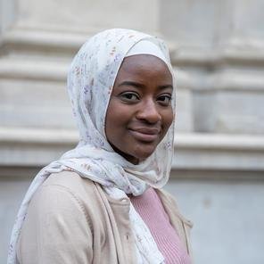 Portrait of Safia from the Young Peacemakers Assembly, Westminster